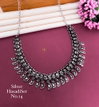 2 Navaratri Special Oxodize Silver Hasadi Set Wholesale Price In Surat
